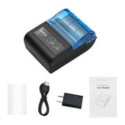 Bisofice Portable Mini Bluetooth Thermal Receipt Printer Compatible with iOS Android Windows for Restaurant Sales Retail