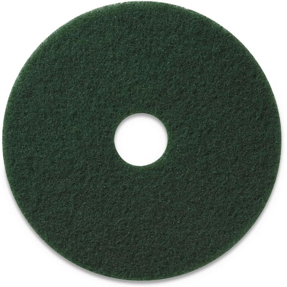 Americo 400320 Scrubbing Pads, 20-Inch Diameter, Green, 5/Ct