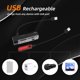 thumbnail image 3 of Luces de bicicleta Hilngav USB-C recargables delanteras y traseras, 3 of 6