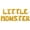 Gold, variant on Letter Balloons - LITTLE MONSTER 16" Inch Alphabet Letters Foil Mylar Balloon Baby Shower Party Banner (Blue)
