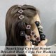 thumbnail image 2 of Pinzas para el cabello trenzadas con piedras de cristal brillantes, pinzas para el cabello trenzadas para mujeres, pinzas para el cabello trenzadas con piedras de cristal, pinzas para el cabello trenz, 2 of 6
