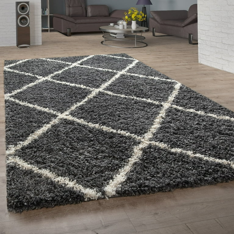 Paco Home Soft Area Rug in Brown Beige Cozy Rug Anti-Slip Solid Color  Washable, Size: 4'7 x 6'7