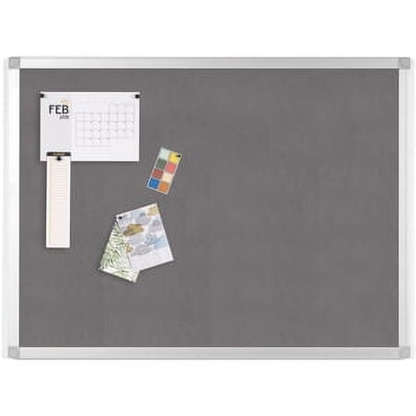 Bi-silque, BVCFA05429214, Ayda Fabric 36"W Bulletin Board, 1 Each