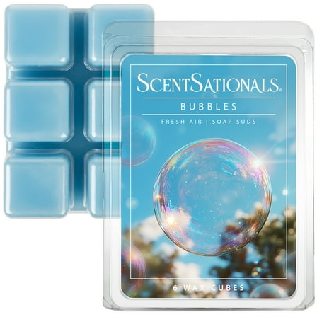Bubbles Scented Wax Melts, ScentSationals, 2.5 oz