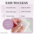 thumbnail image 4 of czcpp-2.0 Removable and Reusable Adhesive, Silicone Suction Phone Mount, iPhone and Android Phone Accessory, Hands-Free Mirror Phone Holder, TikTok Videos, Sticky Grip, Patented (Lavender Fizz), 4 of 4