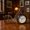 Yellow, variant on Zeiwohndc Desk Clock Table Bike Clock Silents Metal Desktop Clock None Ticking Clock