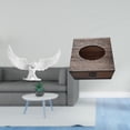 thumbnail image 2 of Escultura de ángel de resina con adorno alado y soporte de madera para caja de pañuelos para oficina, baño, hogar, estantería, pasillo, decoración de, 2 of 8