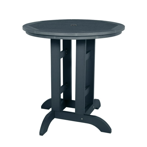 Highwood 36" Round Dining Table - Counter Height, Outdoor, Eco-friendly, Synthetic Wood