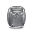 thumbnail image 1 of Nantucket Sinks NS20 15-Inch 18-Gauge Rectangle Undermount Bar/Prep Sink, Stainless Steel, 1 of 1