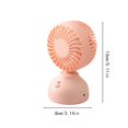 thumbnail image 2 of BotaniNest Portable USB Desk Fan With Flexible Gooseneck Quiet For Home Computer Laptop, 2 of 3