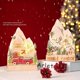 thumbnail image 2 of Adornos navideños de madera con luz LED para árbol de Navidad, decoración de escritorio para el hogar, 2 of 5