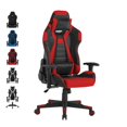 thumbnail image 3 of Posh Living Joi Faux Leather Game Chair Red, 3 of 9