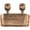 Brown, variant on No-Drill Bathroom Suction Storage Box,Corrugated Suction Cup Storage Holder,Powerful Suction Storage Box,Removable Hanging Storage Basket