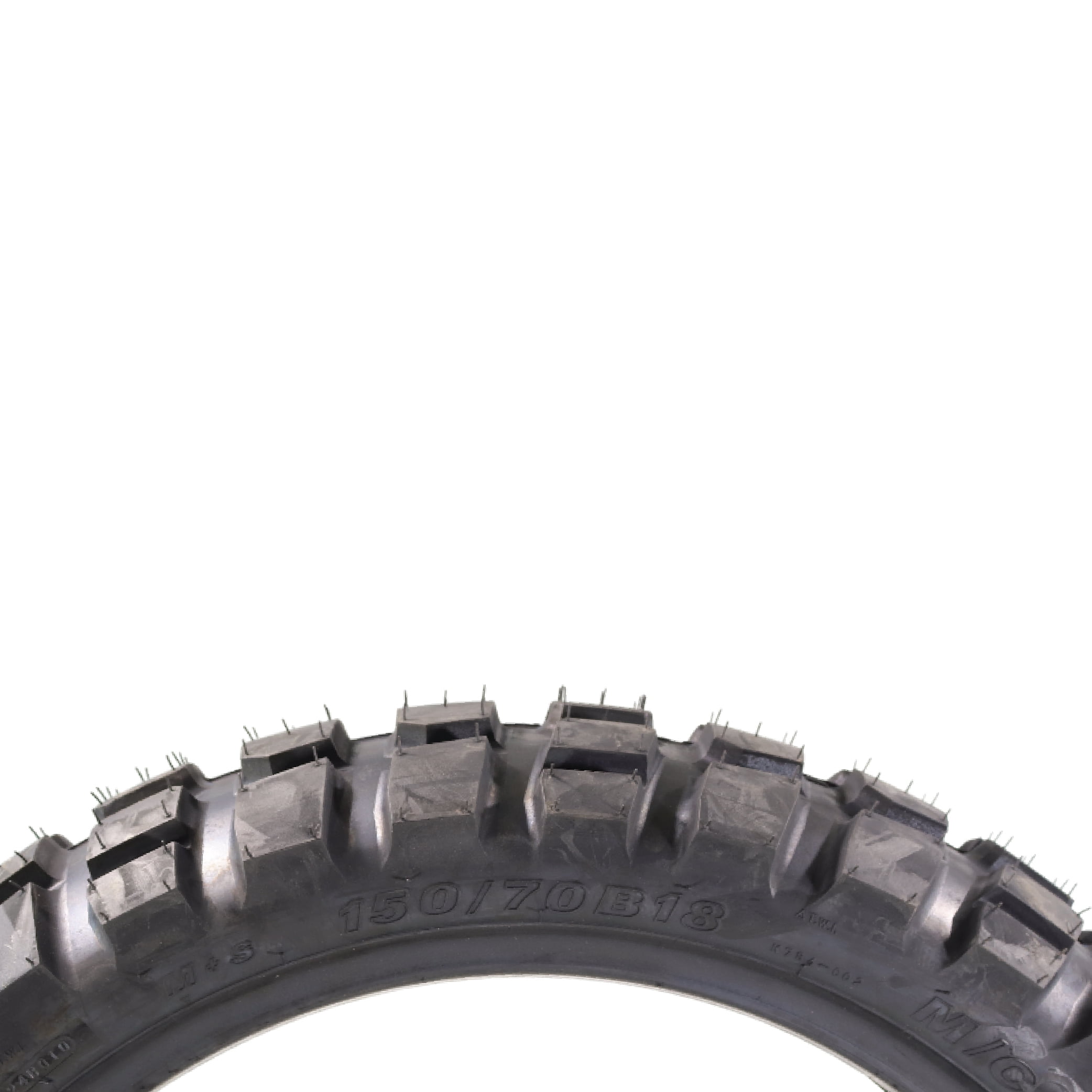 Kenda Big Block 150/70B18 K784 Tubeless (TL) Rear Tire for Motorcycles; Dirt Bikes; City Bikes with Keychain
