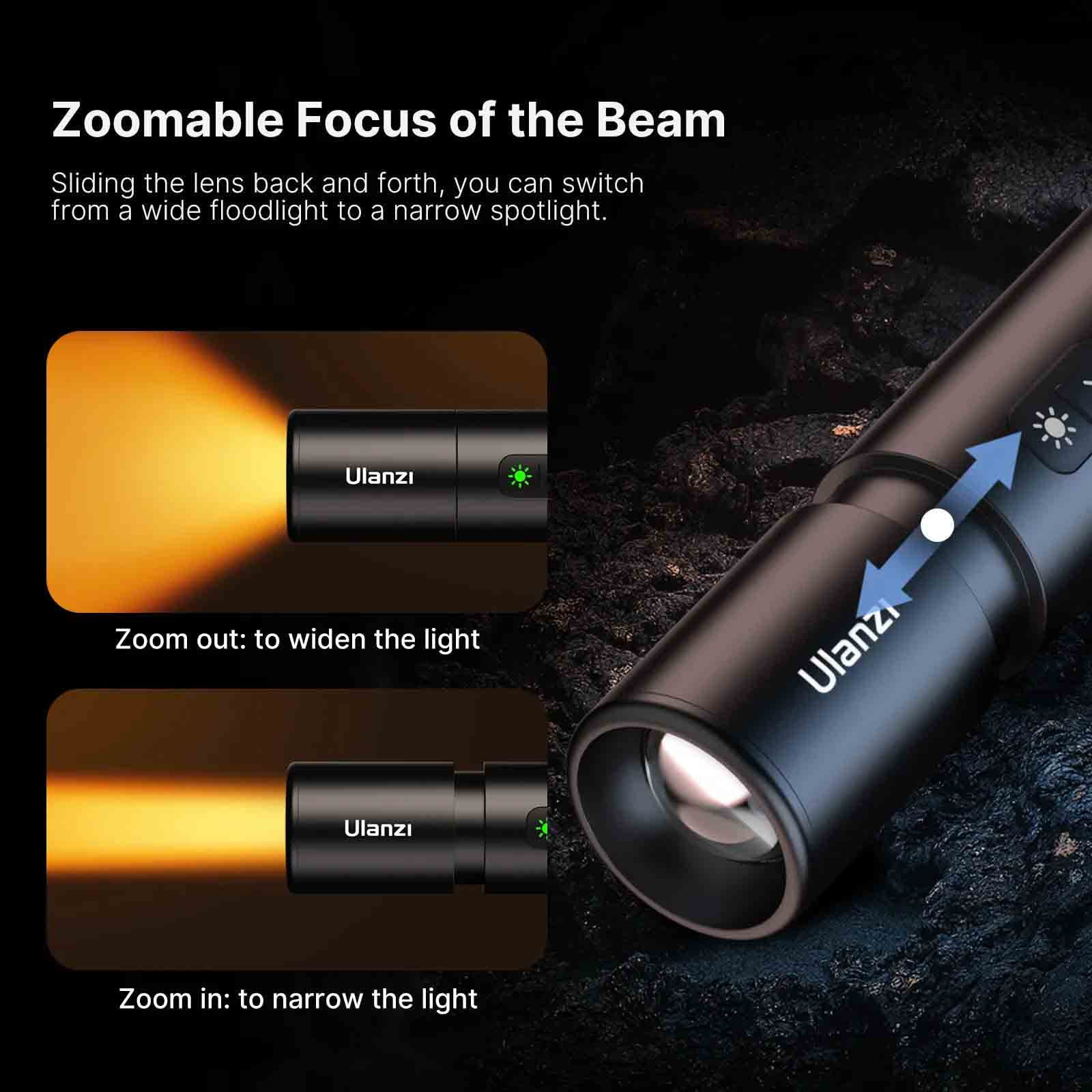 Rechargeable LED Photography Flashlight Videography Fill Light Camera Light Lamp 2000mAh
