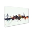 thumbnail image 2 of Trademark Fine Art 'Hamburg Germany Skyline V' Canvas Art by Michael Tompsett, 2 of 3