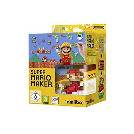 Refurbished Nintendo Super Mario Maker And Mario Amiibo Wii (Best Wii U Virtual Console Games)