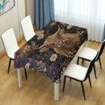 thumbnail image 4 of Yayeee Tablecloths 54" x 54" Rectangle Wrinkle Resistant Party Table Cover, Cows and Flowers, 4 of 8