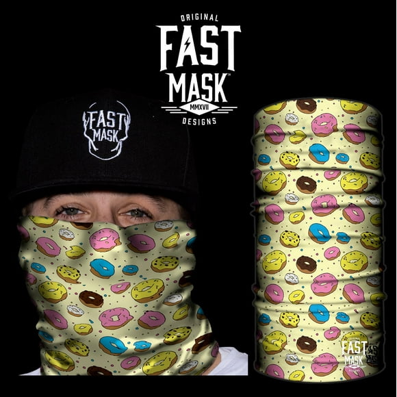 MMMM Donuts Fleece Winter Neck Gaiter