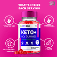 thumbnail image 4 of Keto Bod ACV Keto Gummies 1000MG Maximum Strength Weight Support 2 Pack, 4 of 5