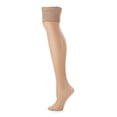 thumbnail image 2 of Donna Karan Womens Signature Lace Thigh High Stockings;Medium, 2 of 2