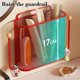 thumbnail image 5 of Cesta de almacenamiento de malla metálica para montaje en pared | Estante organizador de artículos de aseo con asa | Estante de pared ventilado para baño, cocina o escritorio, 5 of 6