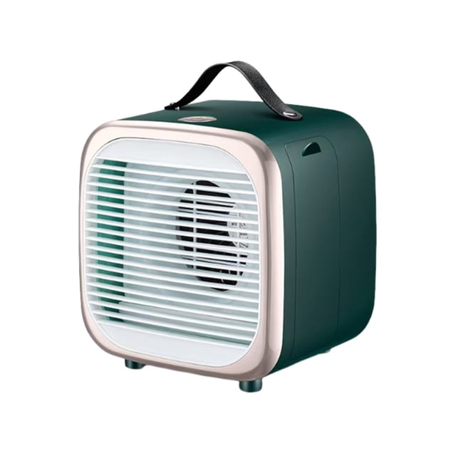 JASKFLY Ice Crystal Cooling Fan Mini USB Desktop Air Fan with Ice