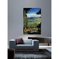thumbnail image 3 of "Travel Poster California" Painting Print on Wrapped Canvas, 3 of 7