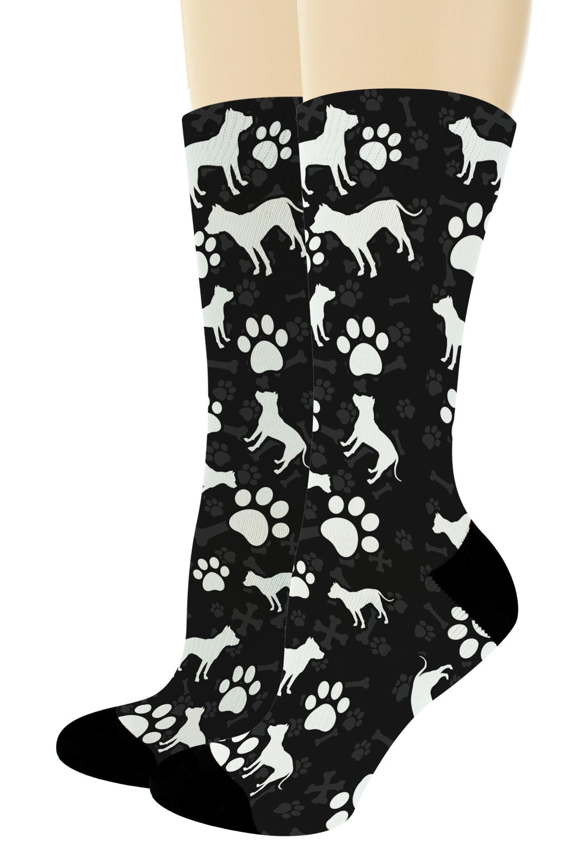 ThisWear Pitbull Gift Pitbull Socks Dog Lover Gift Dog Breed Socks Dog