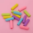 thumbnail image 4 of 20PCS Soft Cushion Pencil Grips Pencil Holders Writing Aid Pencil Holder Writing Drawing Aid Pen Holder for Kids, Students, Adults, Blue, Yellow, Purple, Green and Pink$$Office, 4 of 5