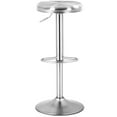thumbnail image 4 of Costway 2 Pcs Tabouret de Bar Pivotant en Acier Inoxydable Brossé Hauteur Réglable Dessus Rond, 4 of 9