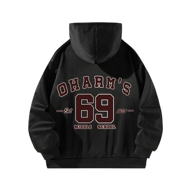 Sudaderas con capucha para mujer sudaderas de manga larga trajes de moda comodos con bolsillo S Bodega Aurrera en linea