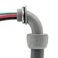 thumbnail image 6 of Maxxima 1/2 in. x 6 ft. Liquid Tight Non Metallic PVC Connector Conduit Cable Whip, 7.6 ft. of 10 AWG Conductor Wires & 10 AWG Grounding wire, One 1/2” Straight & One 1/2” 90° Connector, 6 of 7