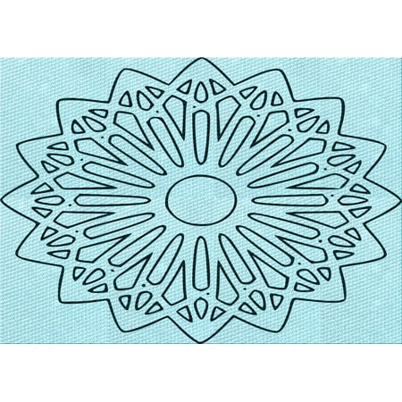 

Ahgly Company Indoor Rectangle Patterned Seafoam Green Area Rugs 5 x 8