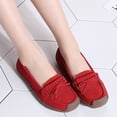 thumbnail image 6 of Big Size Women's Casual Loafers Slip On Leather Shoes Lightweight Walking Shoes Moccasins Classic Penny Loafer Flats Boat Shoes, 6 of 8