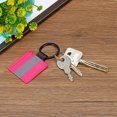 thumbnail image 4 of Uxcell Reflective Keychain Tags Reflective Zipper Pull Nylon Keychain High Visibility Blue, 4 of 7