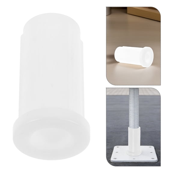 TABLZONE White Plastic Boat Seat Pedestal Adapter, and Sturdy, 2 Pieces for Marine Seating