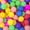 rainbow-NO.3-50 pack, variant on Soft Plastic Ball Pit Balls rainbow-NO.3 50 pack Sensory Play
