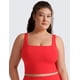 thumbnail image 5 of Top Corto CRZ YOGA Butterluxe Cuello Cuadrado Rojo XL, 5 of 6