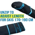thumbnail image 2 of Athletico Dynamic Longueur Réglable Ski Bag - Ski Bag Rembourré Ajustable de 170Cm à 190Cm, 2 of 3