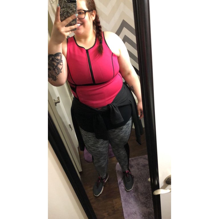 Plus Size Full Upper Body Sauna Vest - Waist Trainer and Sauna Suit in ONE!  - Walmart.com