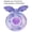 Purple, variant on 1PC Pool Float Ring, Inflatable Swim Tube, Swimming Accessories, Suitable for Summer Water Sports, Pool Float Gear