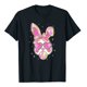 thumbnail image 4 of Tops de Manga Corta de Verano para las Mujeres Imprimir Blusa de Cuello Redondo, Moda Ligera de Poliéster Spandex, 4 of 5