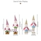 thumbnail image 2 of Colorful Santa Claus Ornaments Christmas Window Display Decorations Christmas Retractable Snowman Figurines, 2 of 9