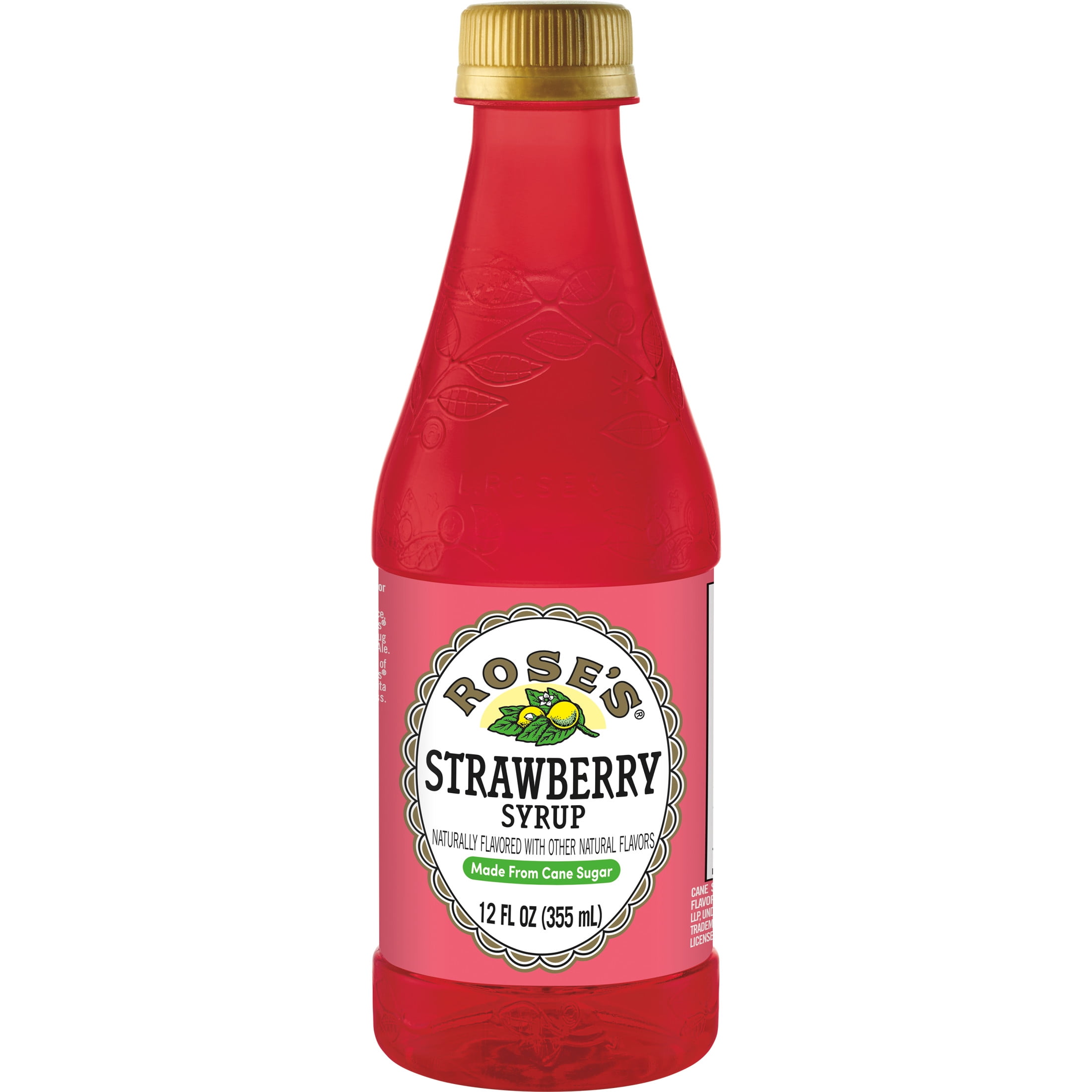 Rose's Strawberry Simple Syrup Mixer, 12 fl oz, Bottle