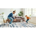thumbnail image 4 of Outdoor Washable Miami Ivory & Blue 7' x 9' Area Rug, 4 of 9