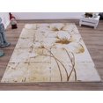 thumbnail image 2 of Ladole Rugs Tulips Floral Pattern Innovative Design Indoor Area Rug Carpet in Beige-Cream, 5x8 (5'3" x 7'6", 160cm x 230cm), 2 of 6