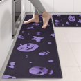 thumbnail image 2 of Kitchen Rugs Sets Of 2,Halloween Silhouette Pattern Anti Fatigue Kitchen Mat Rugs Non Slip Washable,Decorative Kitchen Floor Mats for Kitchen,Sink,Laundry,17"X47", 2 of 5