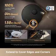 Dreame Matrix10 Pro Cleaning Bundle Robot Vacuum and Mop with 29000Pa Suction, Hot water Mop Washing, with AI RGB Avoidance, Black