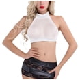 thumbnail image 2 of Womens Lingeries Women's Sheer Mesh See-Through Tube Top Plus Size  Sexy  Tube Tops Bra for Women Plus Size, 2 of 8